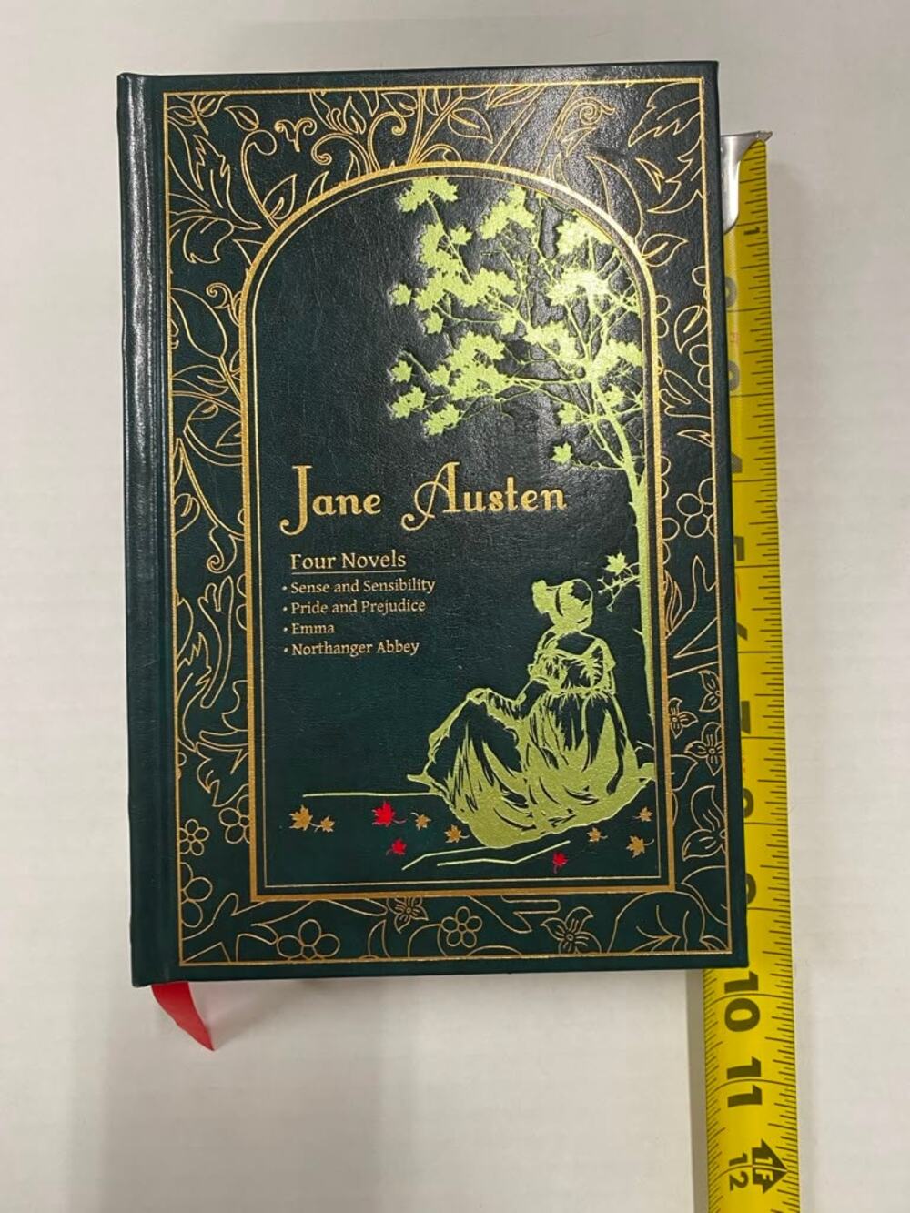 Jane Austen Four Novels Canterbury Leather Bound Classic Pre Owned